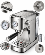 Espresso Coffee Machine 1450W - Image 2