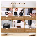 3-in-1 Espresso Machine, Coffee Grinder & Milk Frother Set - Image 3