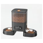 Dual-Bowl Smart Pet Feeder with App Control — 4L
